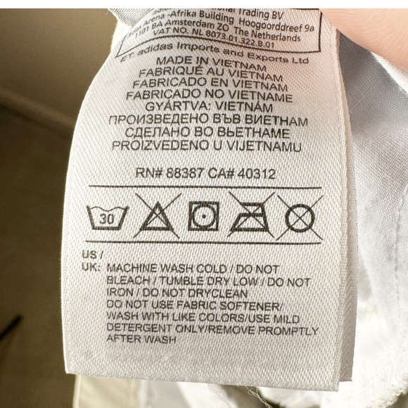 Adidas ClimaLite Neutral Hook and Bar Golf Pant Plus Size 16 - Picture 6 of 7